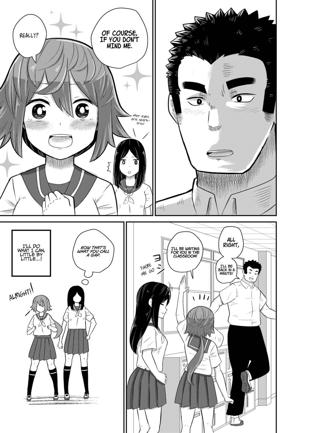 Page 5 Chapter 6 The bullied kid is cool.