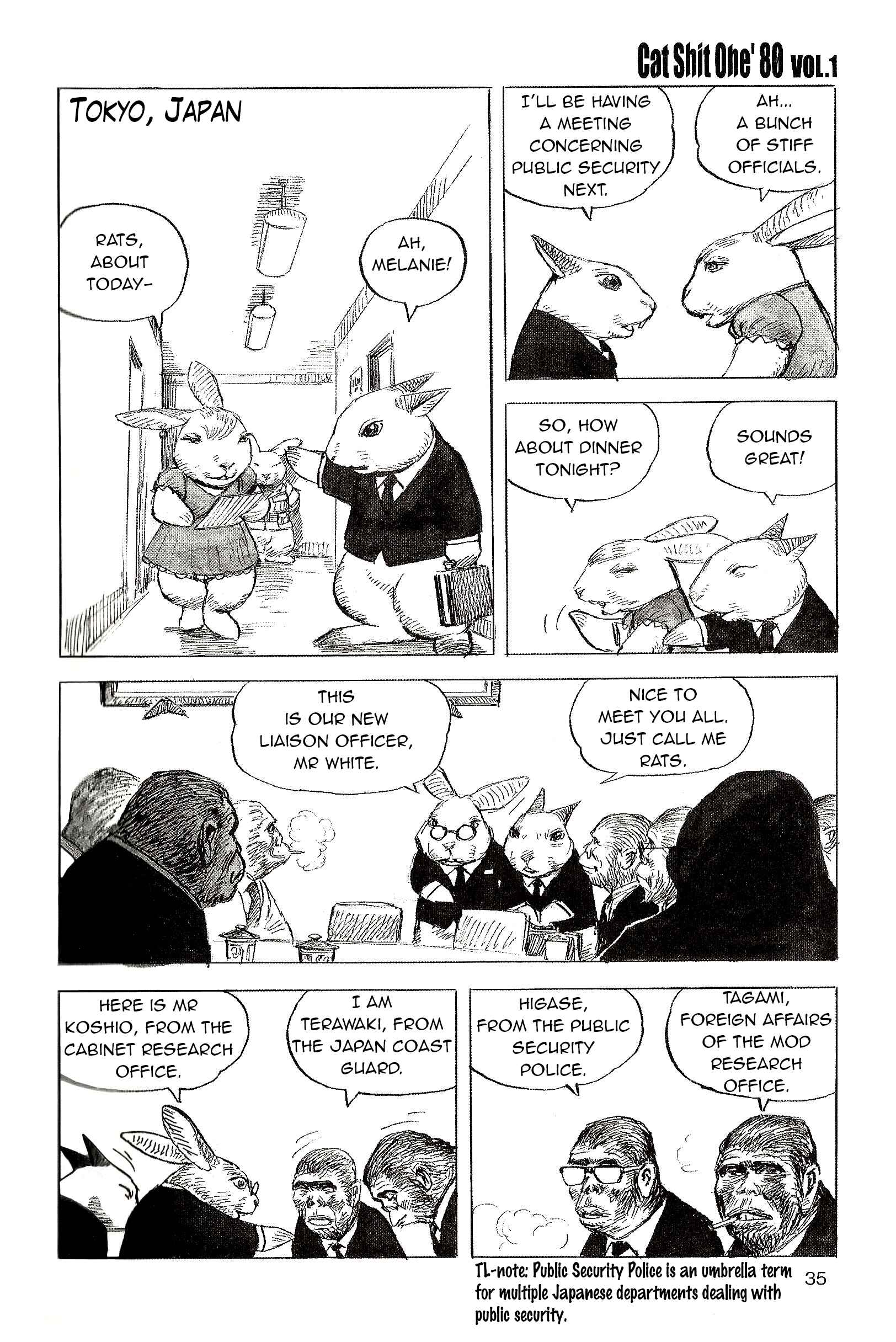 Page 1 Chapter 3 Cat Shit One 80