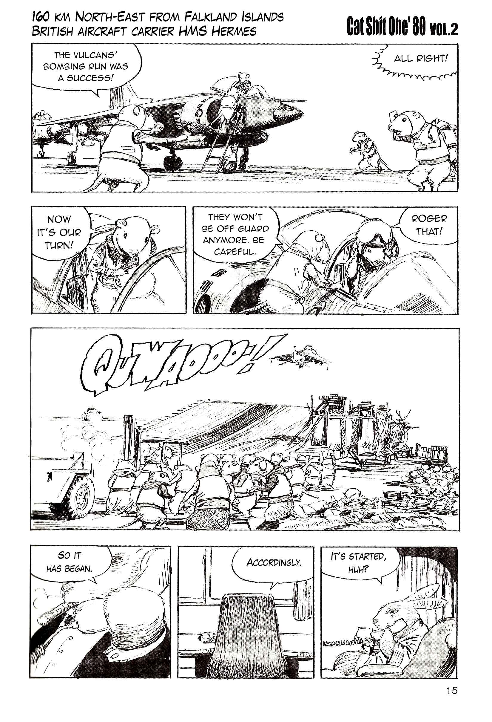 Page 15 Chapter 9 Cat Shit One 80