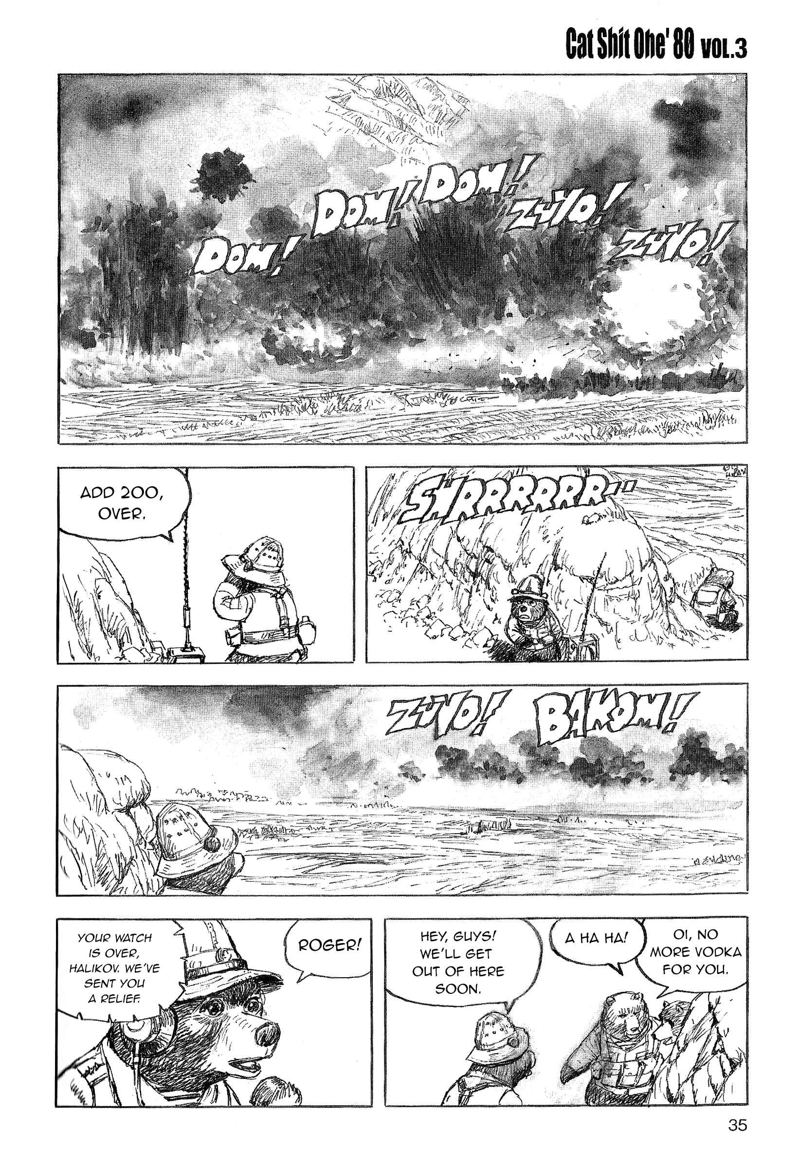 Page 1 Chapter 18 Cat Shit One 80