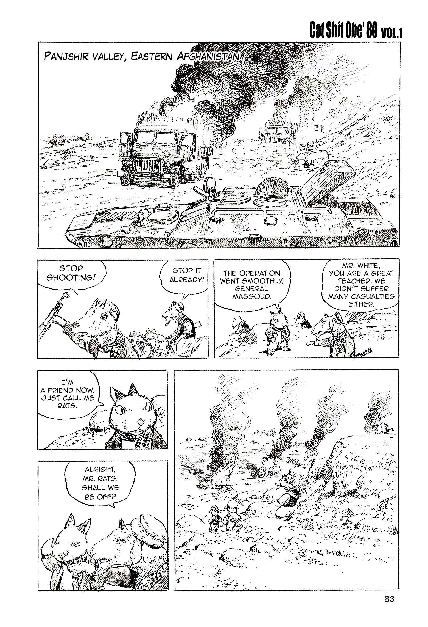Page 1 Chapter 6 Cat Shit One 80