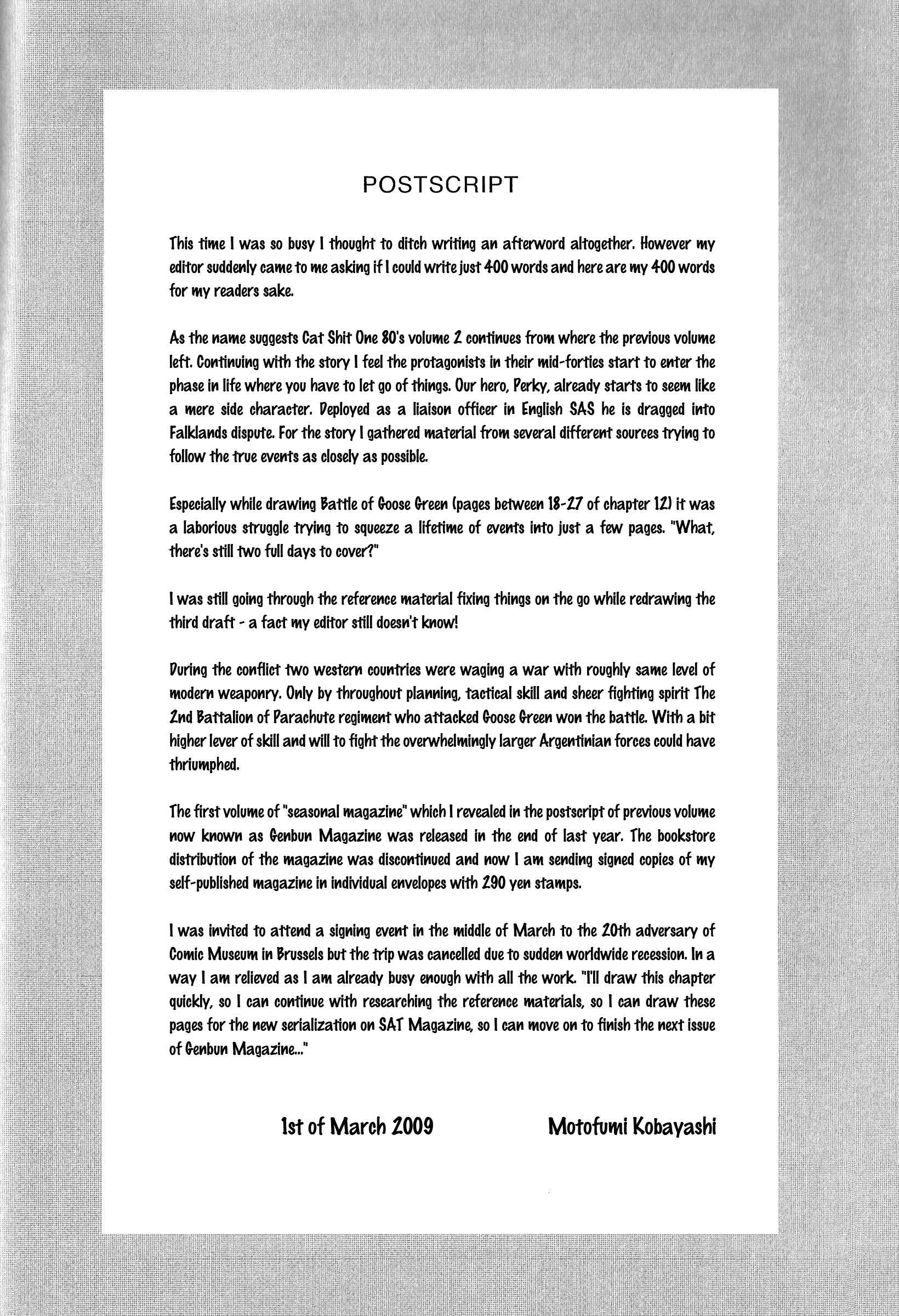 Page 23 Chapter 13 Cat Shit One 80