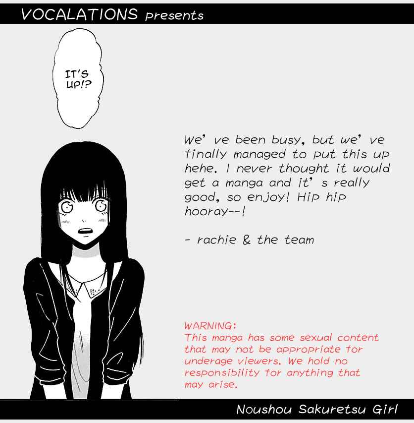 Page 1 Chapter 1 Jigokugata Ningen Doubutsuen - Daiisshou - Noushou Sakuretsu Girl