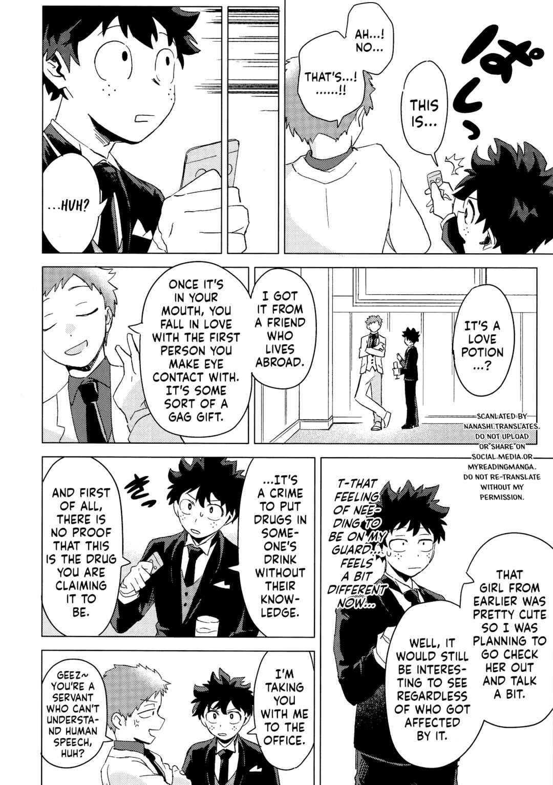 Page 10 Chapter Unknown_b32a My Hero Academia - EYES MEET (Doujinshi)