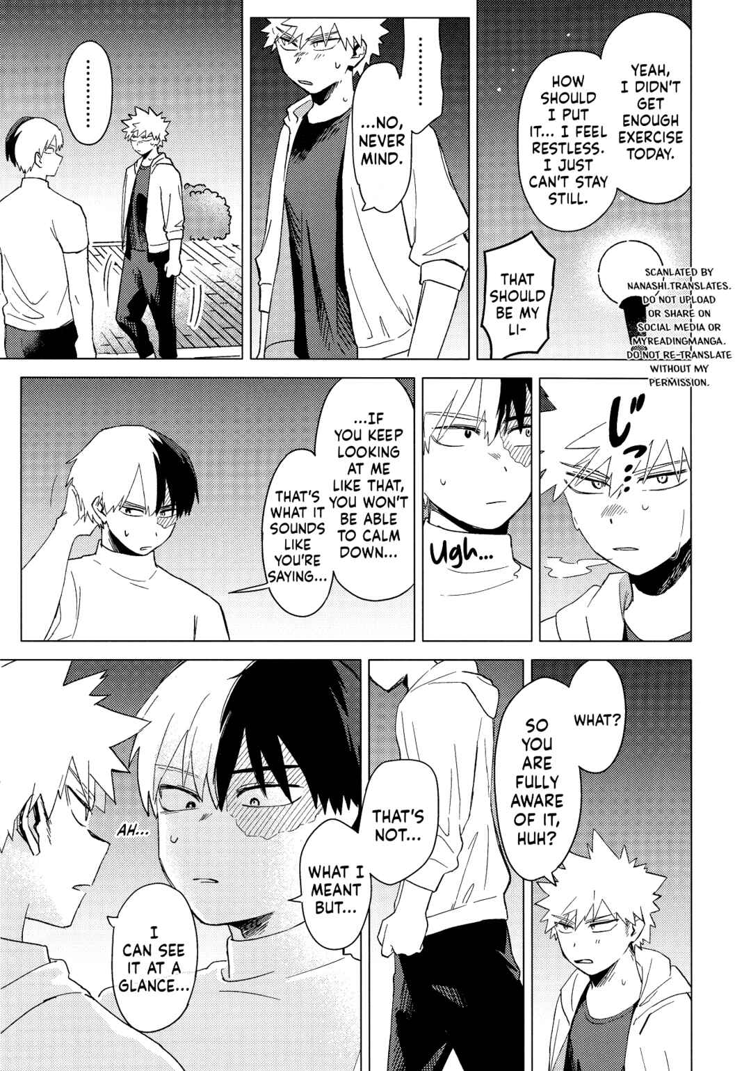 Page 25 Chapter Unknown_b32a My Hero Academia - EYES MEET (Doujinshi)