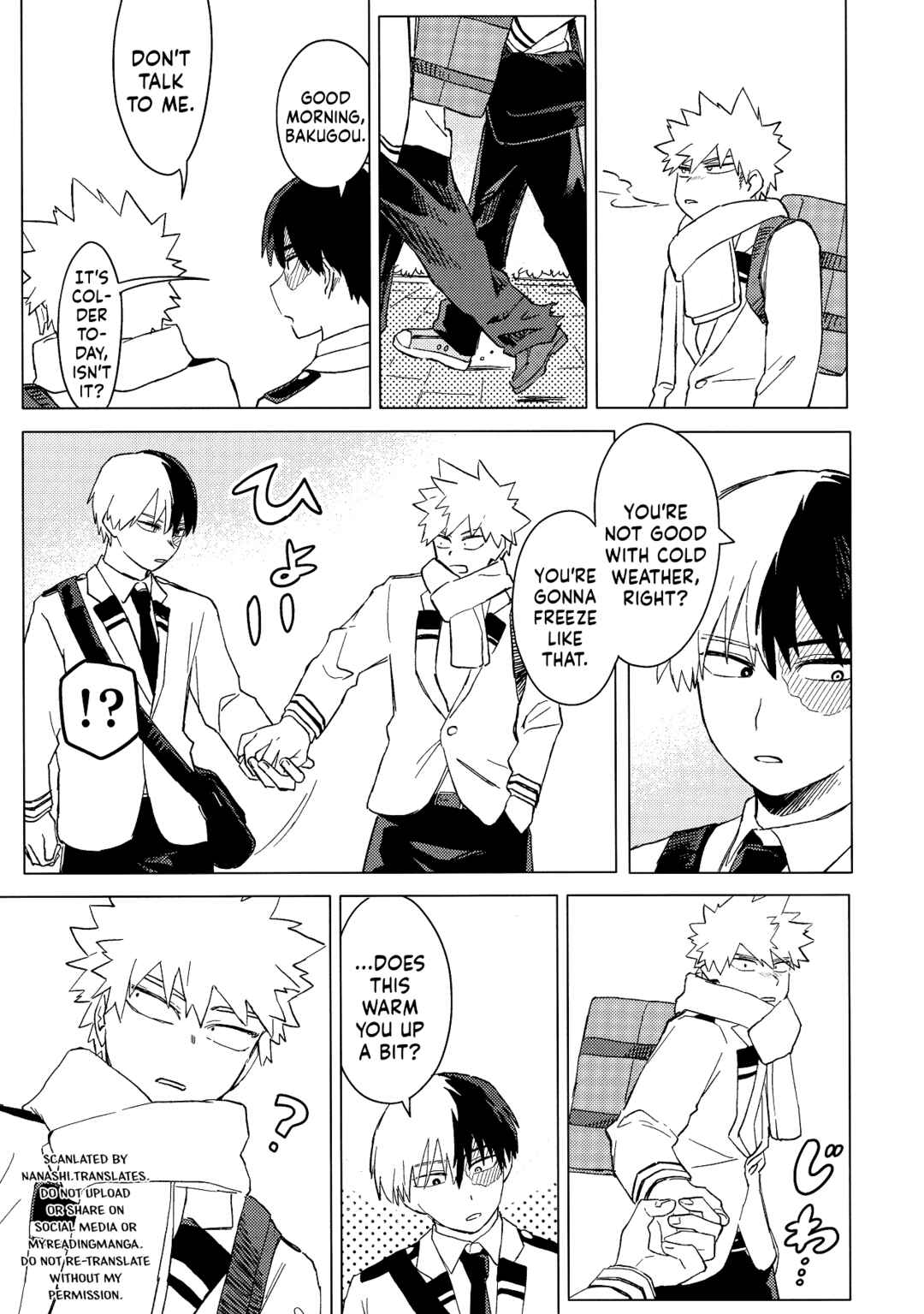 Page 37 Chapter Unknown_b32a My Hero Academia - EYES MEET (Doujinshi)