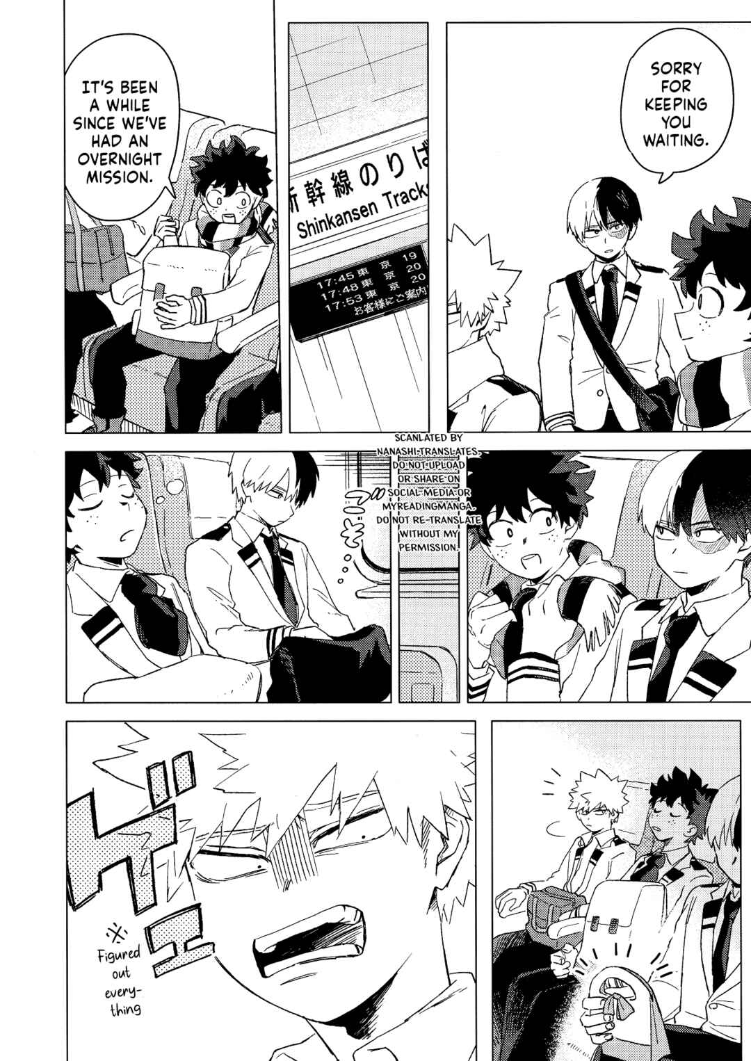 Page 4 Chapter Unknown_b32a My Hero Academia - EYES MEET (Doujinshi)
