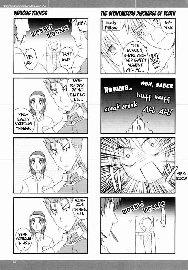 Page 7 Chapter 3 Fate/Stay Night - Gokijou Eirei Mokushiroku 2 (Doujinshi)