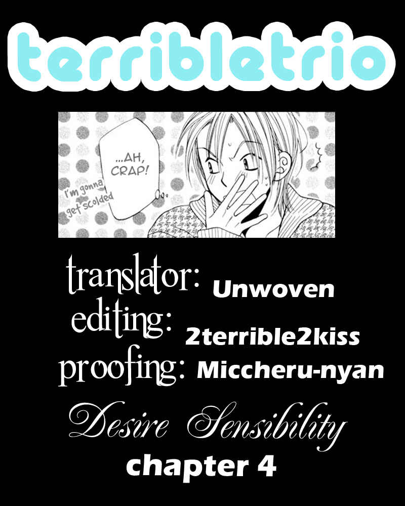 Page 1 Chapter 4 Desire Sensibility