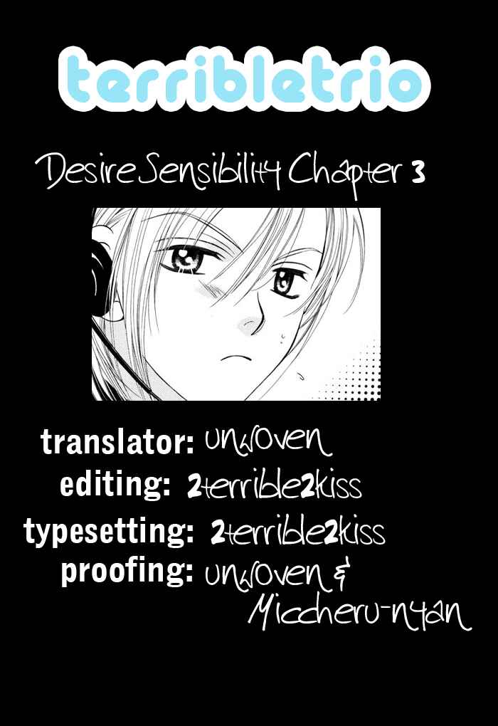 Page 31 Chapter 3 Desire Sensibility