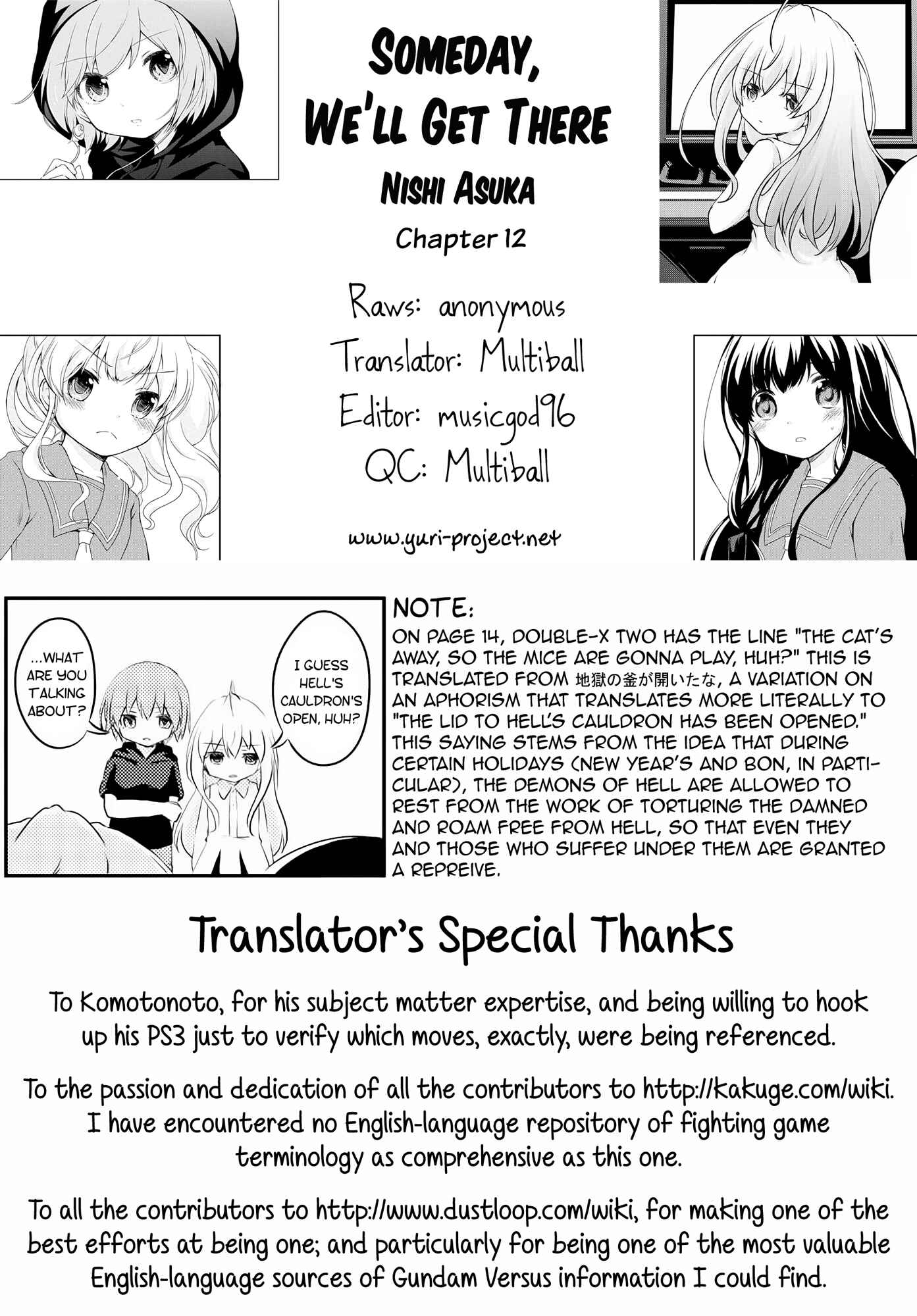Page 32 Chapter 12 Someday, Well Get There