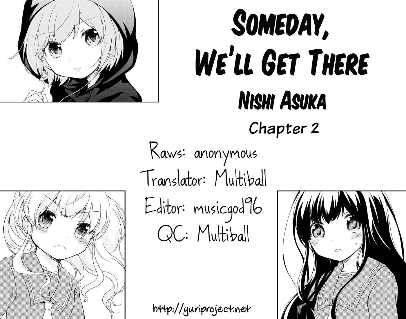 Page 1 Chapter 2 Someday, Well Get There