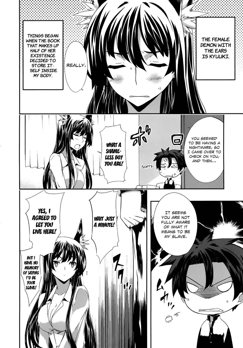 Page 6 Chapter 2 Kitsune no Akuma to Kuroi Madousho
