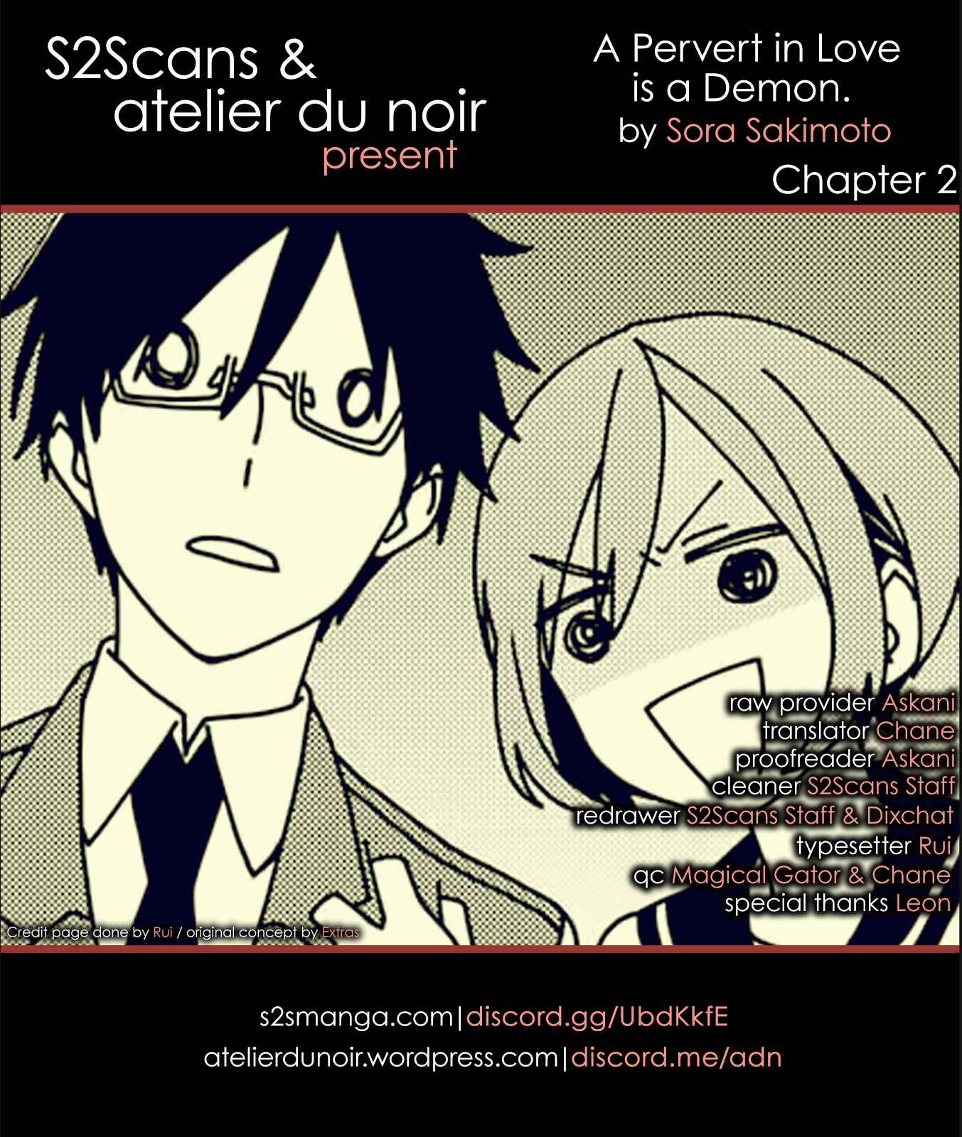 Page 1 Chapter 2 A Pervert in Love Is a Demon