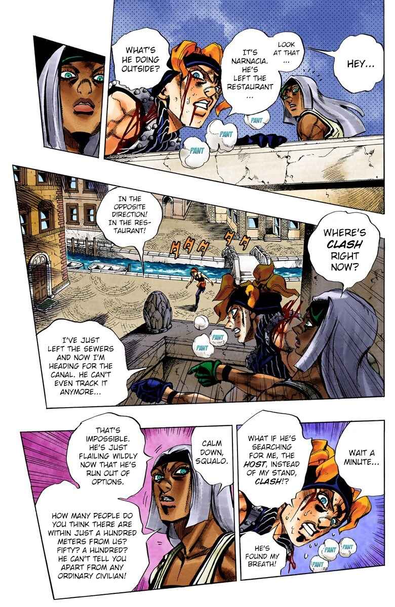 Page 9 Chapter 91 JoJos Bizarre Adventure, Part 5: Golden Wind (Official Colored)