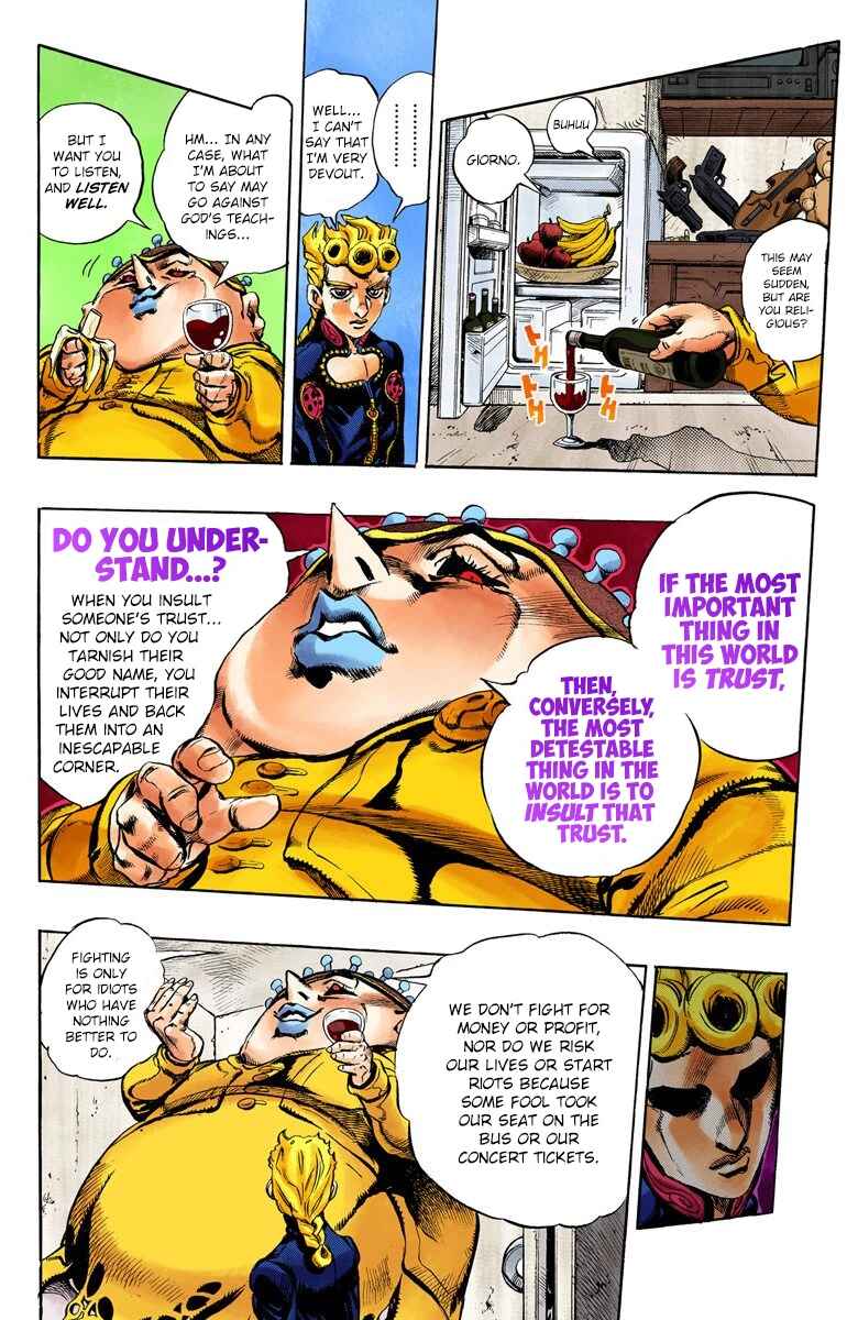 Page 14 Chapter 16 JoJos Bizarre Adventure, Part 5: Golden Wind (Official Colored)