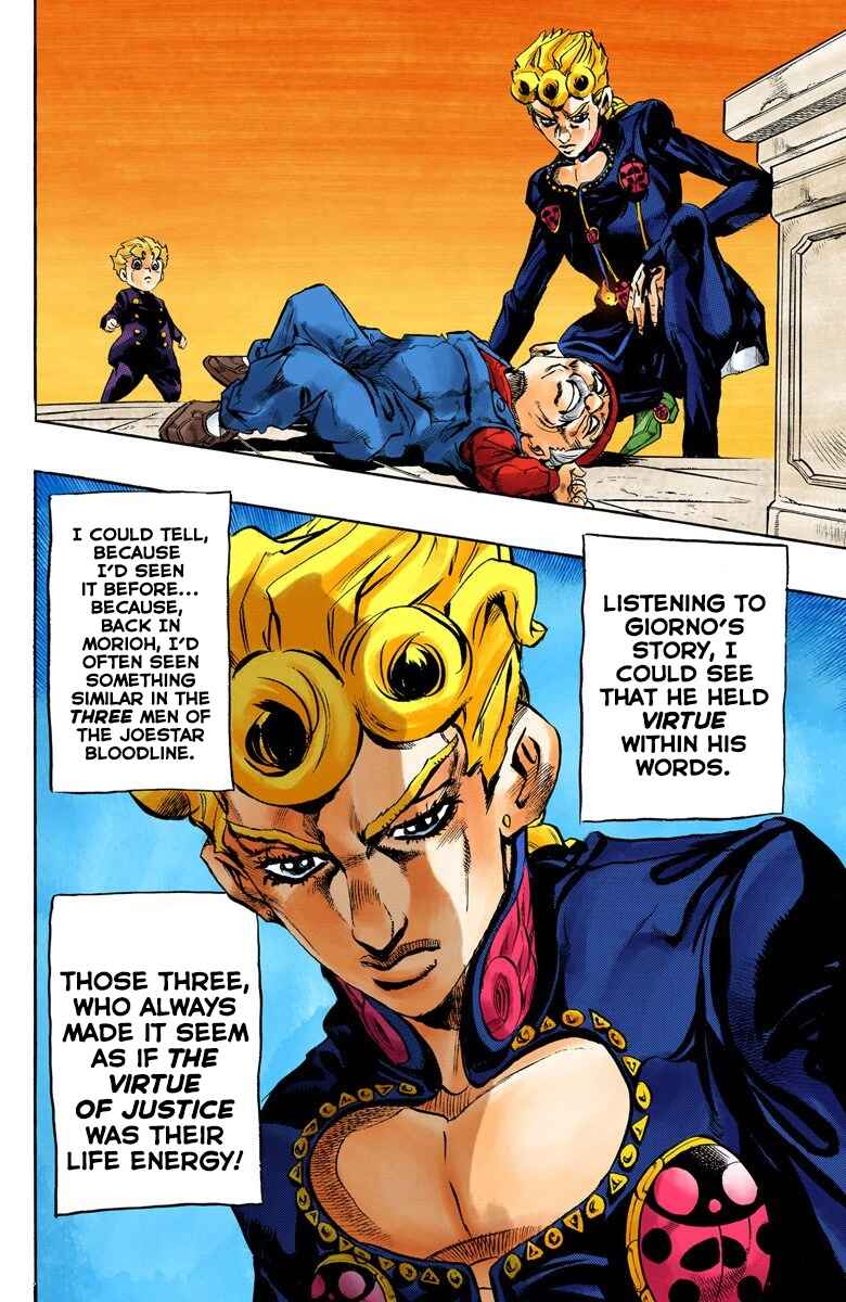 Page 8 Chapter 16 JoJos Bizarre Adventure, Part 5: Golden Wind (Official Colored)