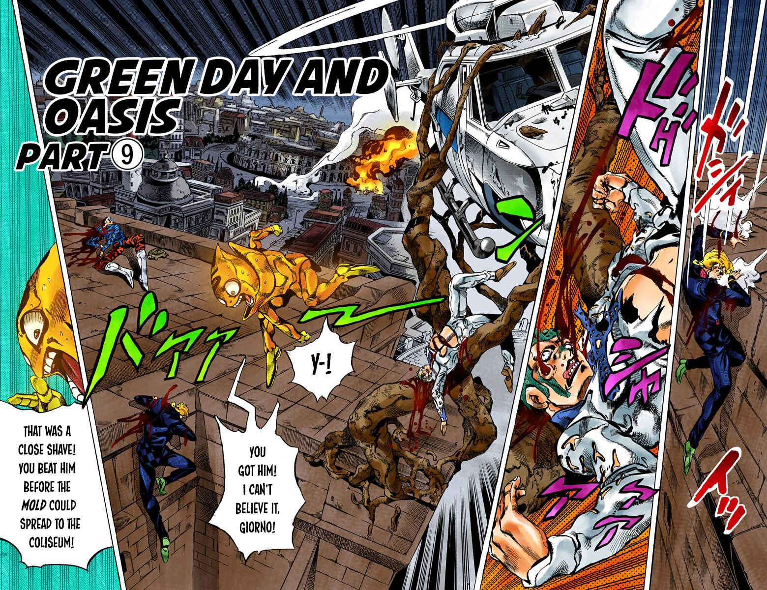 Page 1 Chapter 123 JoJos Bizarre Adventure, Part 5: Golden Wind (Official Colored)