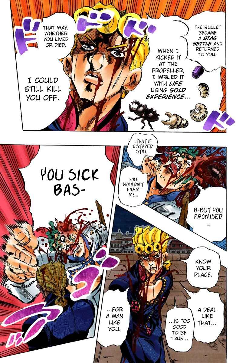 Page 11 Chapter 123 JoJos Bizarre Adventure, Part 5: Golden Wind (Official Colored)