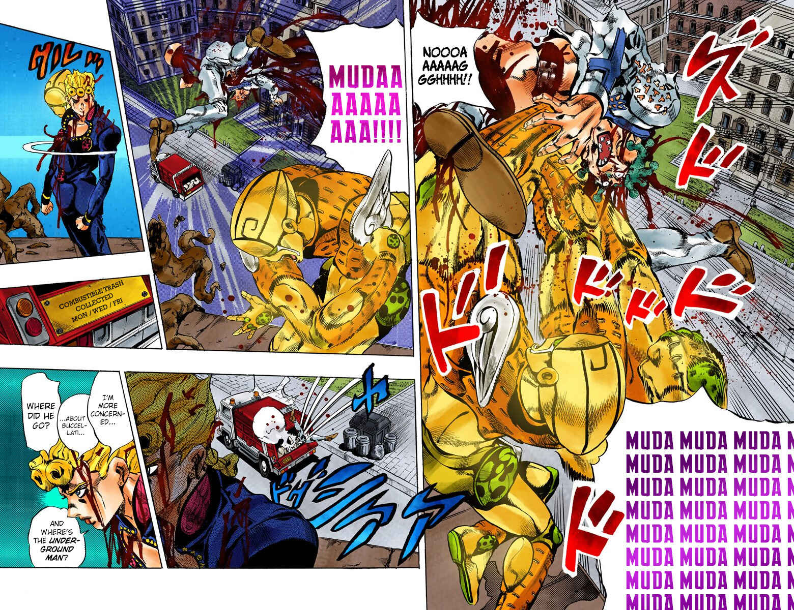 Page 17 Chapter 123 JoJos Bizarre Adventure, Part 5: Golden Wind (Official Colored)