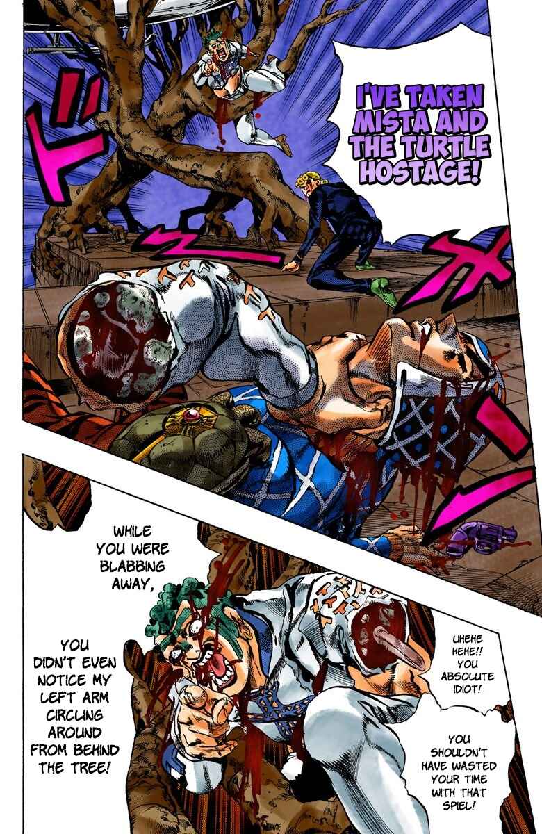 Page 8 Chapter 123 JoJos Bizarre Adventure, Part 5: Golden Wind (Official Colored)