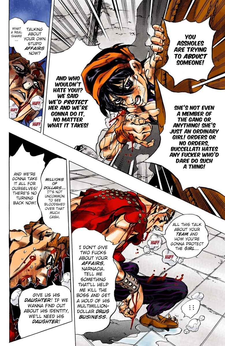 Page 10 Chapter 36 JoJos Bizarre Adventure, Part 5: Golden Wind (Official Colored)