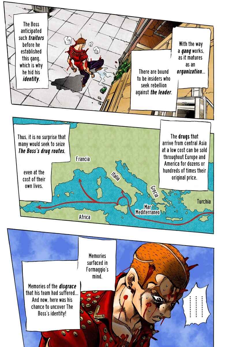 Page 11 Chapter 36 JoJos Bizarre Adventure, Part 5: Golden Wind (Official Colored)