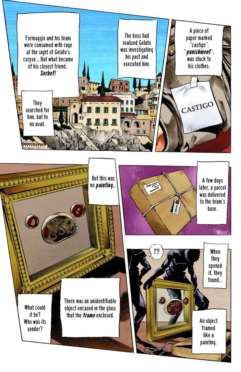 Page 13 Chapter 36 JoJos Bizarre Adventure, Part 5: Golden Wind (Official Colored)