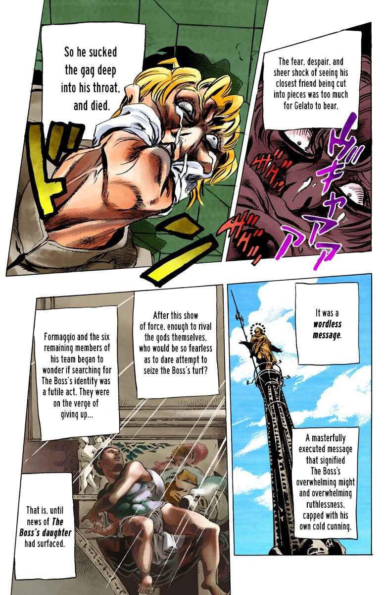 Page 17 Chapter 36 JoJos Bizarre Adventure, Part 5: Golden Wind (Official Colored)
