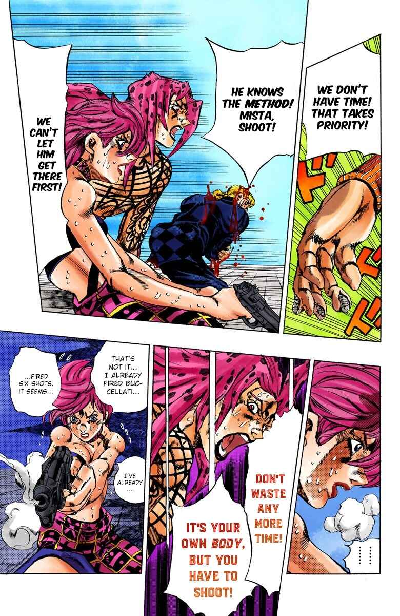 Page 7 Chapter 143 JoJos Bizarre Adventure, Part 5: Golden Wind (Official Colored)