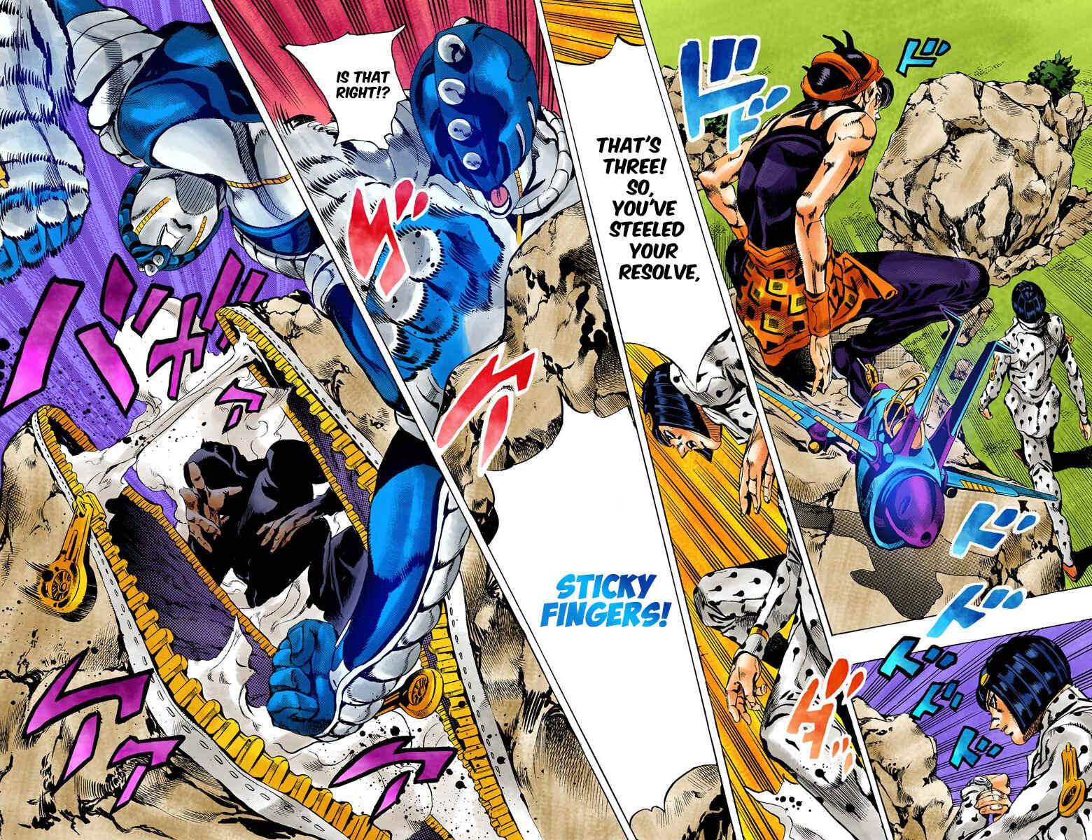 Page 12 Chapter 110 JoJos Bizarre Adventure, Part 5: Golden Wind (Official Colored)