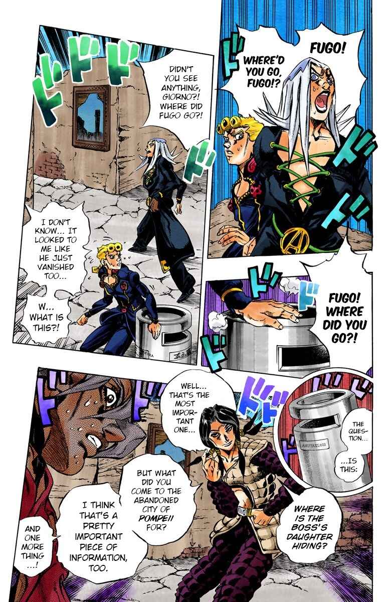 Page 17 Chapter 40 JoJos Bizarre Adventure, Part 5: Golden Wind (Official Colored)