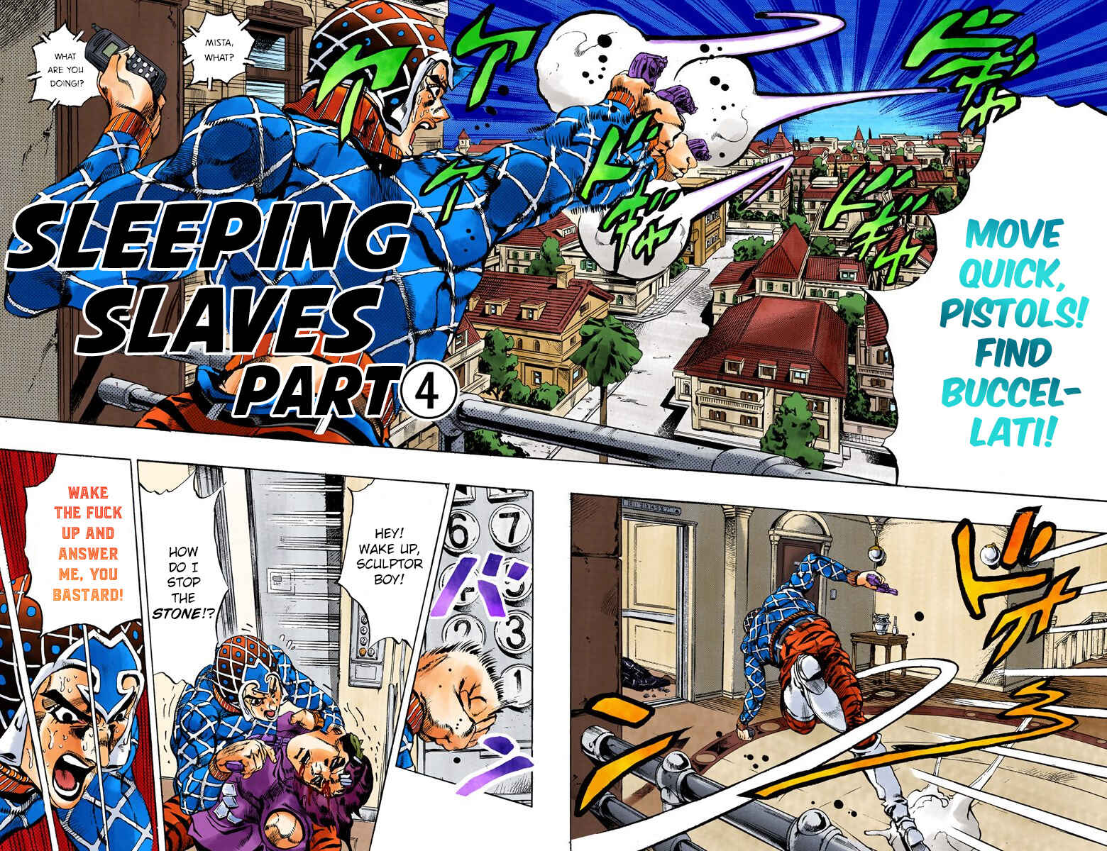 Page 3 Chapter 154 JoJos Bizarre Adventure, Part 5: Golden Wind (Official Colored)
