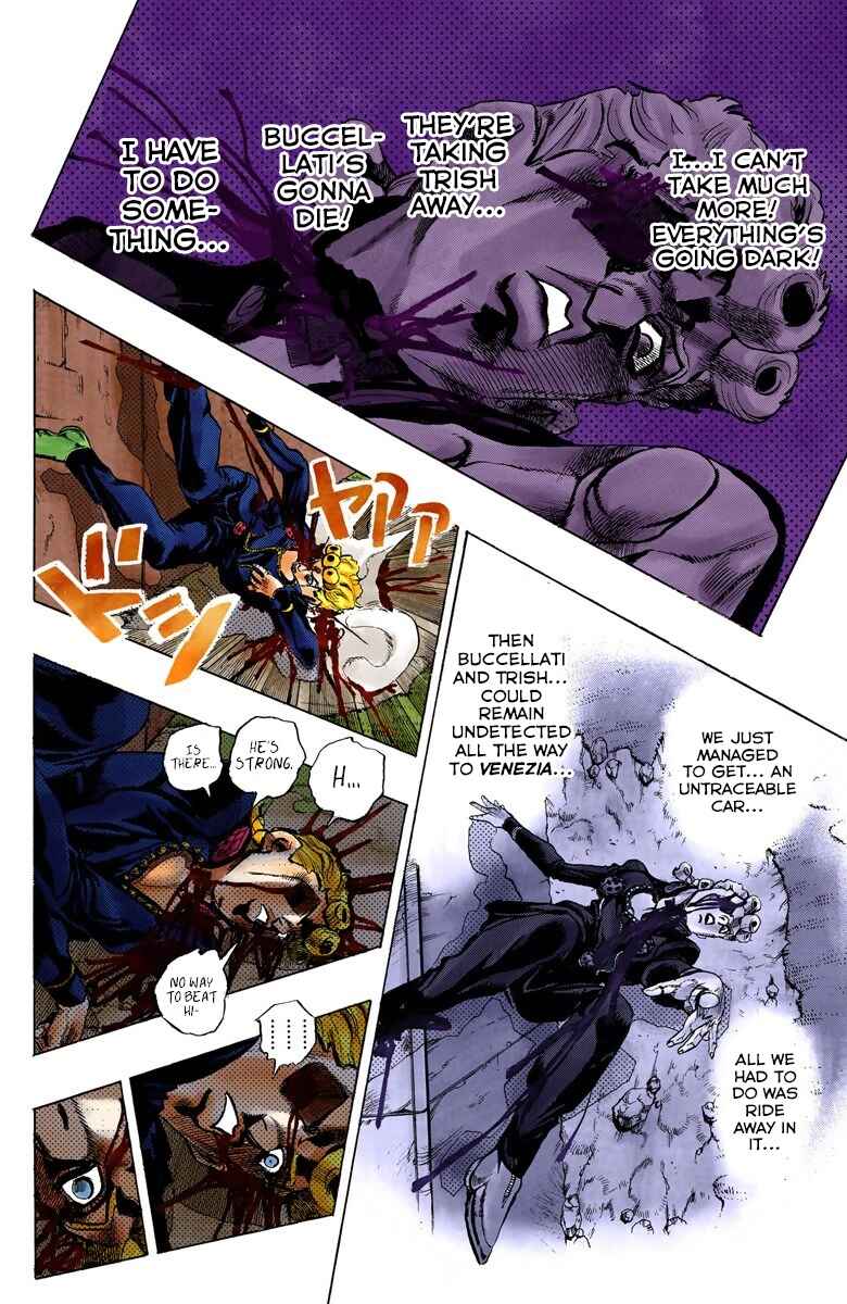 Page 12 Chapter 65 JoJos Bizarre Adventure, Part 5: Golden Wind (Official Colored)