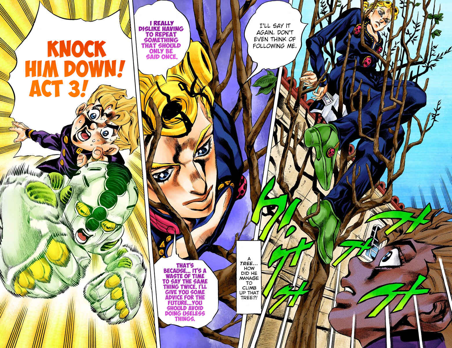 Page 16 Chapter 3 JoJos Bizarre Adventure, Part 5: Golden Wind (Official Colored)