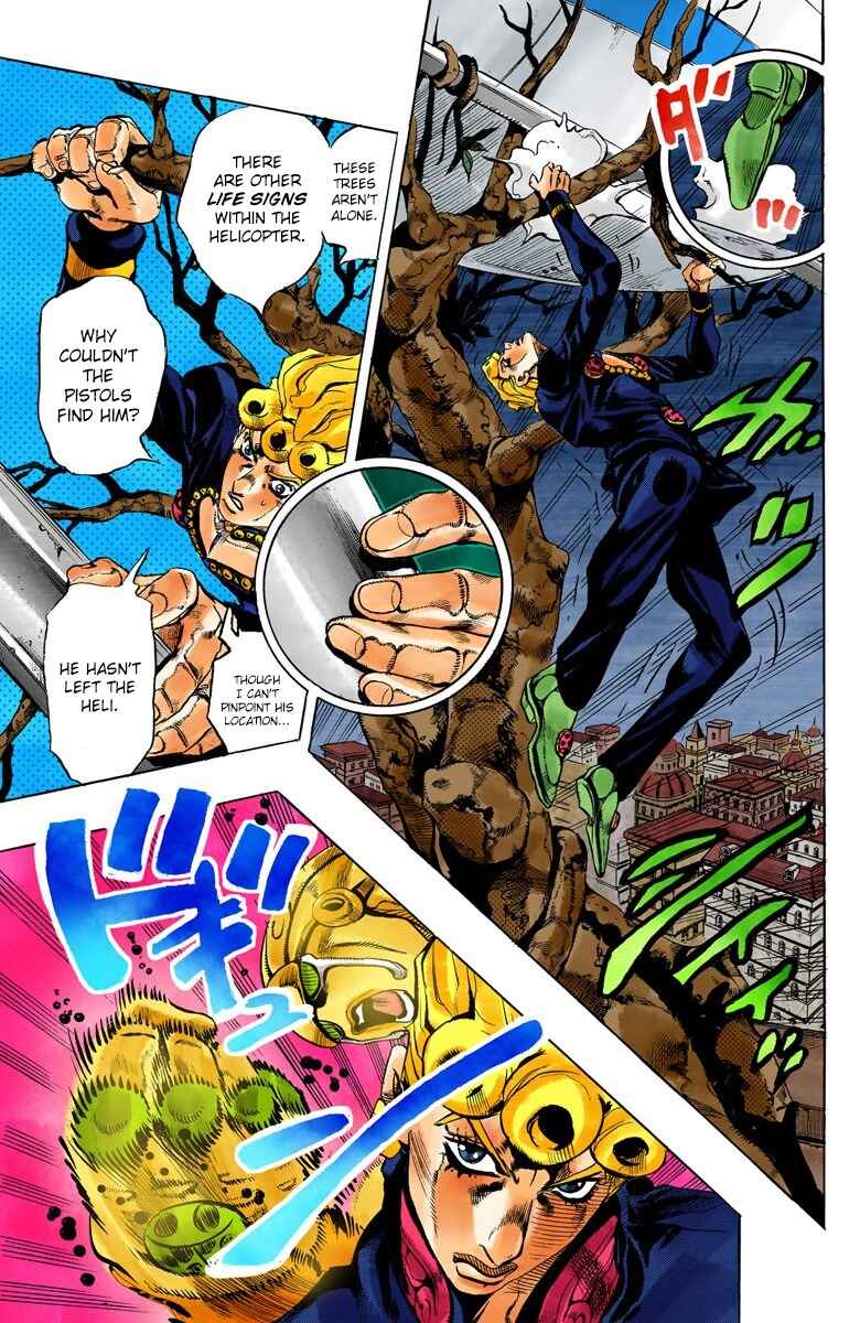 Page 8 Chapter 121 JoJos Bizarre Adventure, Part 5: Golden Wind (Official Colored)