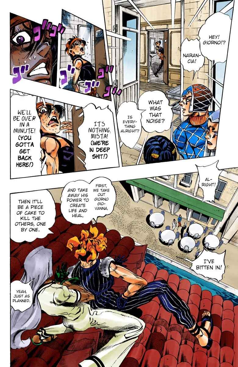 Page 4 Chapter 89 JoJos Bizarre Adventure, Part 5: Golden Wind (Official Colored)