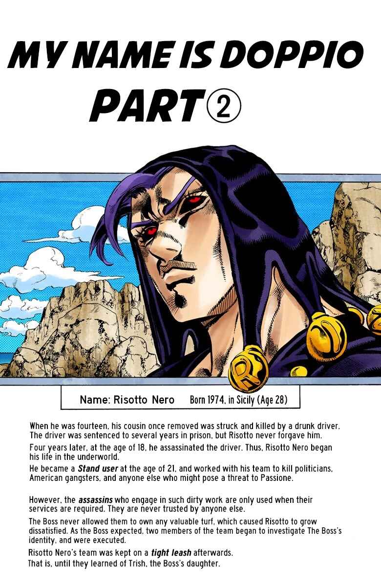 Page 3 Chapter 104 JoJos Bizarre Adventure, Part 5: Golden Wind (Official Colored)
