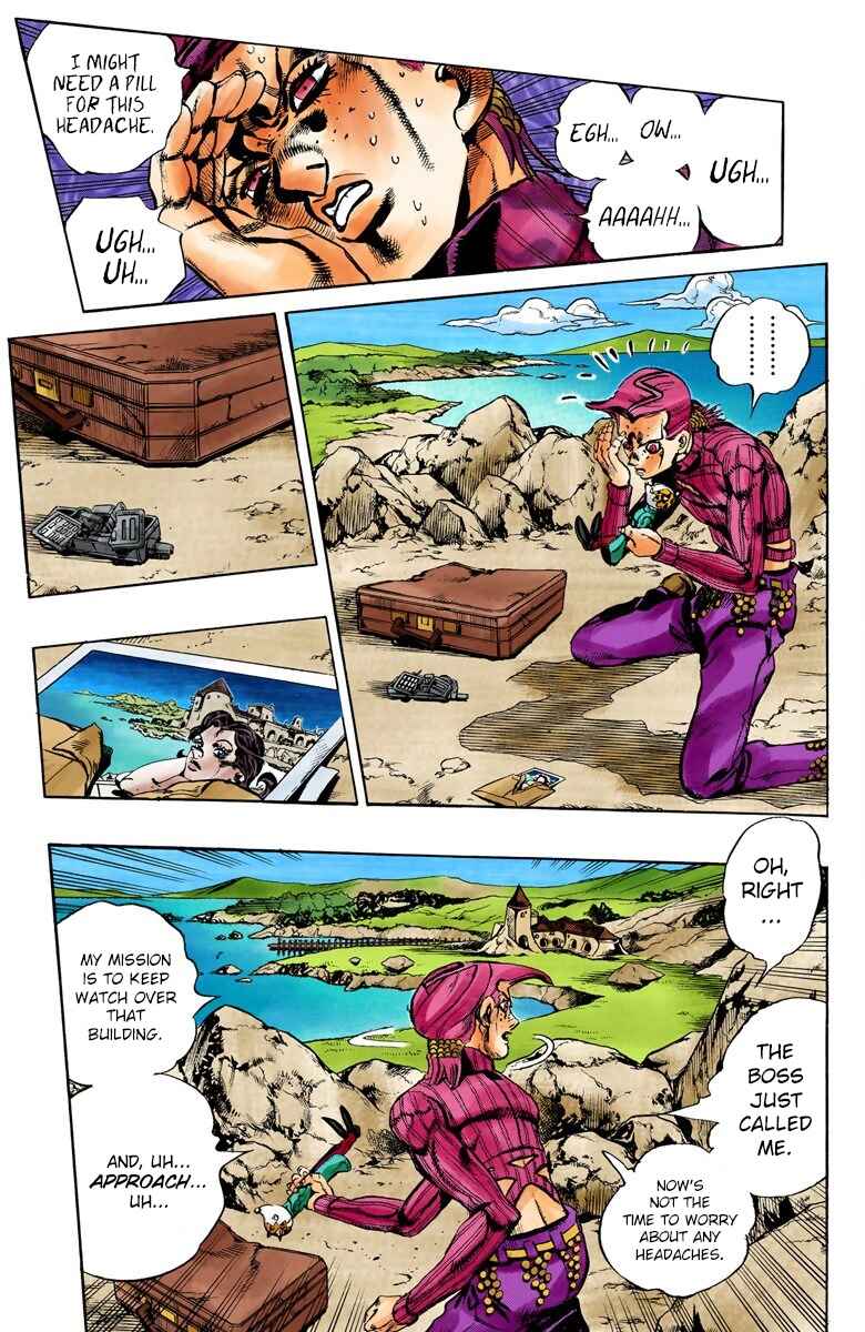 Page 4 Chapter 104 JoJos Bizarre Adventure, Part 5: Golden Wind (Official Colored)
