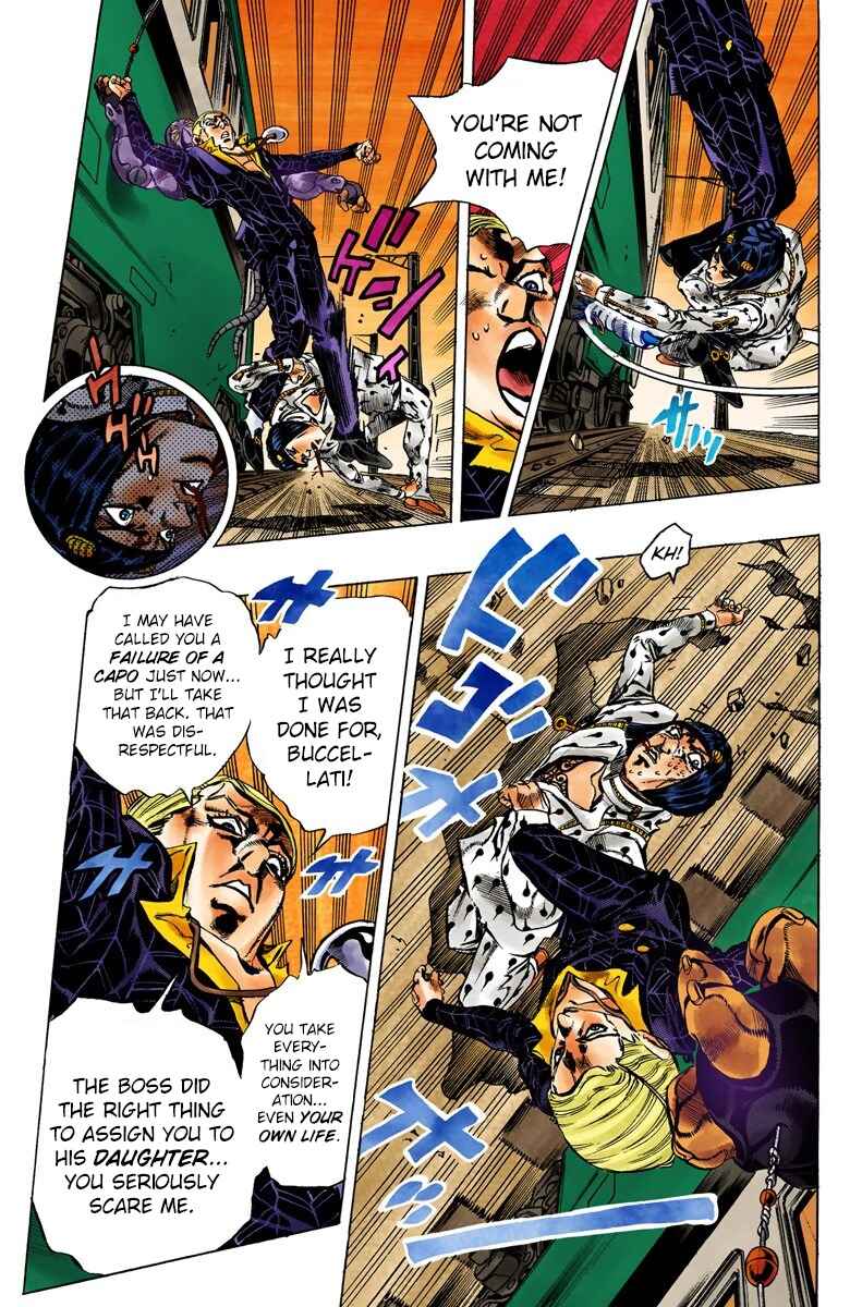 Page 11 Chapter 55 JoJos Bizarre Adventure, Part 5: Golden Wind (Official Colored)