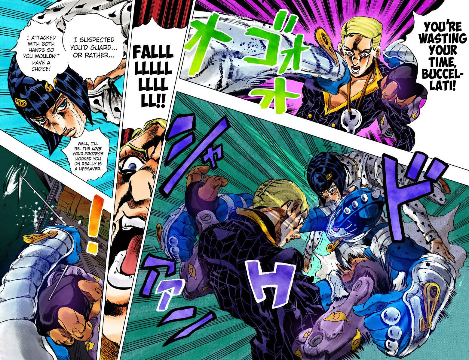 Page 15 Chapter 55 JoJos Bizarre Adventure, Part 5: Golden Wind (Official Colored)