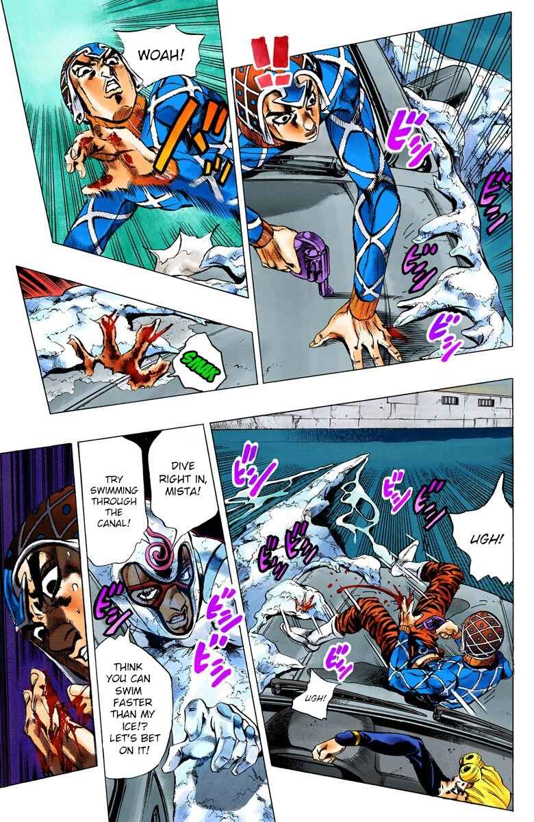 Page 9 Chapter 72 JoJos Bizarre Adventure, Part 5: Golden Wind (Official Colored)