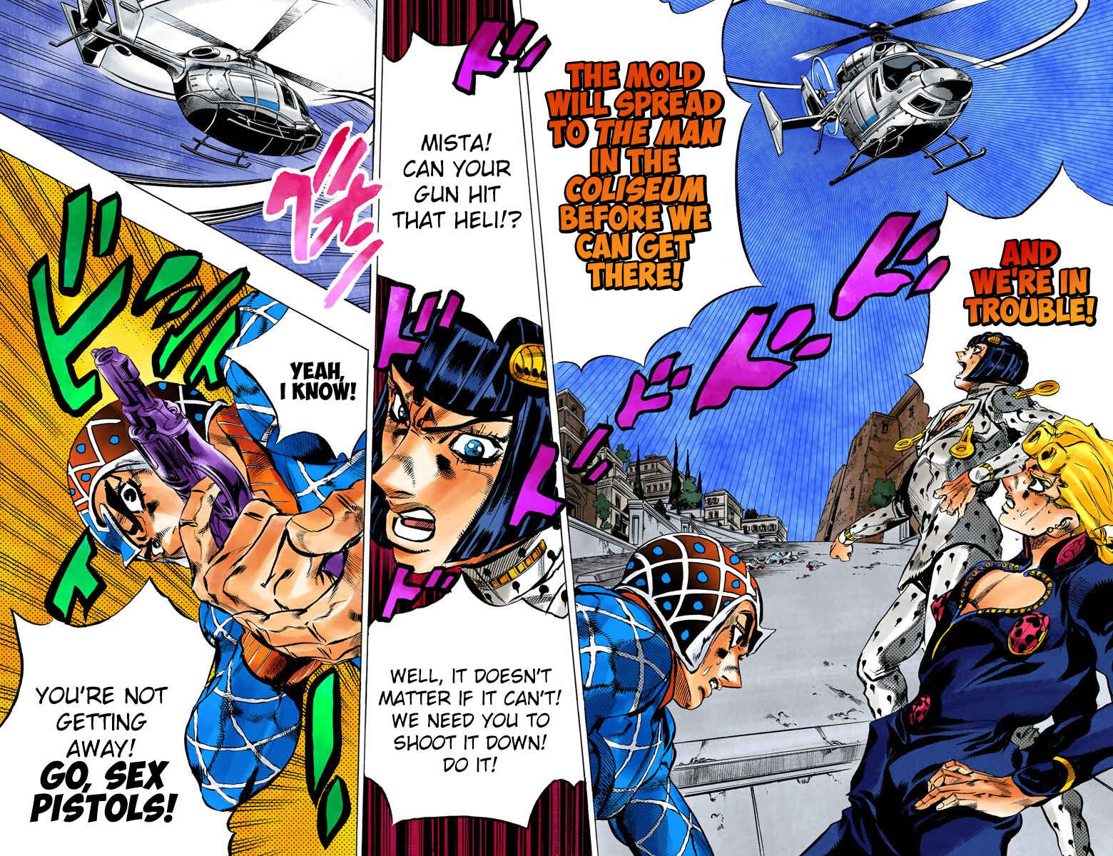 Page 10 Chapter 119 JoJos Bizarre Adventure, Part 5: Golden Wind (Official Colored)