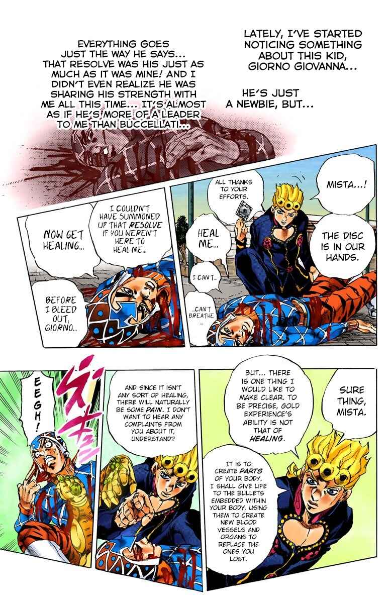 Page 14 Chapter 76 JoJos Bizarre Adventure, Part 5: Golden Wind (Official Colored)
