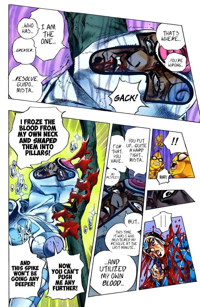 Page 9 Chapter 76 JoJos Bizarre Adventure, Part 5: Golden Wind (Official Colored)