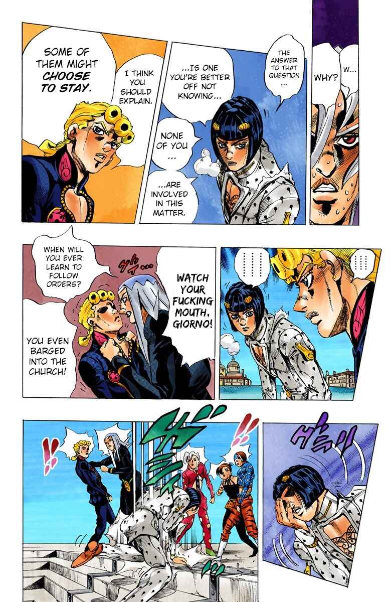 Page 17 Chapter 83 JoJos Bizarre Adventure, Part 5: Golden Wind (Official Colored)