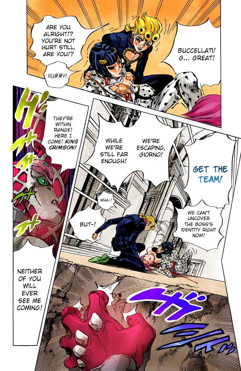 Page 9 Chapter 83 JoJos Bizarre Adventure, Part 5: Golden Wind (Official Colored)