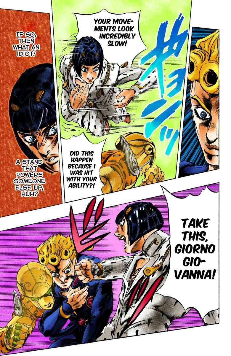 Page 15 Chapter 6 JoJos Bizarre Adventure, Part 5: Golden Wind (Official Colored)