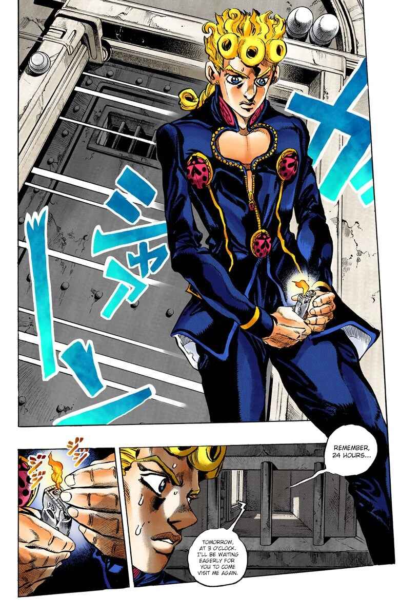 Page 11 Chapter 10 JoJos Bizarre Adventure, Part 5: Golden Wind (Official Colored)