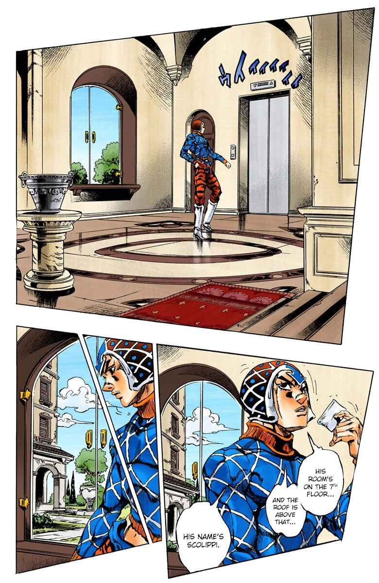 Page 15 Chapter 152 JoJos Bizarre Adventure, Part 5: Golden Wind (Official Colored)